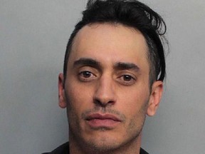 Police mug shot of Mike Ribeiro. In 1998, he was drafted by the Montreal Canadiens in the second round, 45th overall
