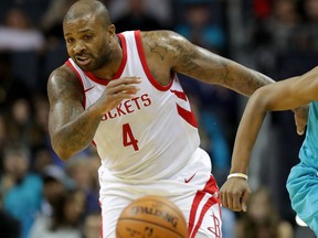 P.J. Tucker of the Houston Rockets on Oct. 27, 2017