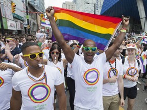 2017 Pride Parade in Toronto  on Sunday June 25, 2017. Craig Robertson/Toronto Sun/Postmedia Network