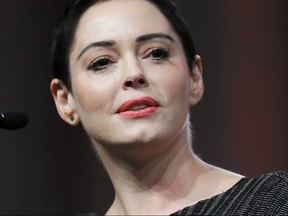 Rose McGowan turned herself in after an arrest warrant was issued in Virginia last month for felony possession of a controlled substance. (Paul Sancya/AP Photo/Files)