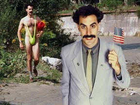 This promotional photo released by 20th Century Fox shows comedian Sacha Baron as Kazakhstani reporter Borat.