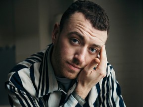 In this Nov. 2, 2017 photo, musician Sam Smith poses for a portrait in New York to promote his latest album, "The Thrill of It All." (Photo by Victoria Will/Invision/AP)