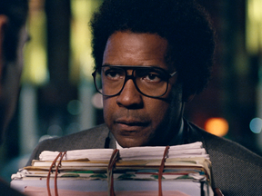 Denzel Washington in a scene from "Roman J. Israel, Esq." (Sony Pictures).