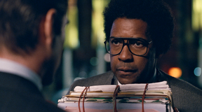 Denzel Washington in a scene from "Roman J. Israel, Esq." (Sony Pictures).