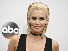 FILE - In this Nov. 20, 2016 file photo, Jenny McCarthy arrives at the American Music Awards at the Microsoft Theater in Los Angeles.  McCarthy says actor Steven Seagal sexually harassed her during a 1995 audition. The former Playboy model recounted her encounter with Seagal during a tryout for "Under Siege 2" on her Sirius XM radio show Thursday, Nov. 9, 2017.  (Photo by Jordan Strauss/Invision/AP, File)
