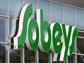 A Sobeys grocery store is seen in Halifax on Thursday, Sept. 11, 2014.  THE CANADIAN PRESS/Andrew Vaughan