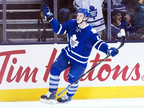Toronto Maple Leafs right winger Nikita Soshnikov on March 9, 2015