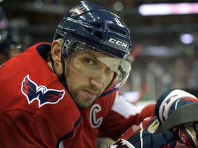 Alex Ovechkin is the captain of the Washington Capitals as well as an icon back home in Russia. He often expresses his unwavering endorsement of President Vladimir Putin. Must credit: Washington Post photo by John McDonnell
John McDonnell, The Washington Post