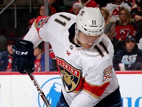 Jonathan Huberdeau of the Florida Panthers. 
(ELSA/Getty Images)