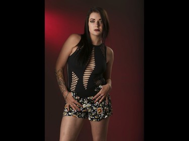 SSG Amanda , 5'2", baby blue eyes, single, Taurus, loves spending time with her son, hobbies - music and modelling, sports - volleyball & volleyball, dream car - 67 Corvette, dream mate - tall, dark, and handsome.  in Toronto, Ont. on Thursday September 28, 2017. Stan Behal/Toronto Sun/Postmedia Network
Stan Behal, Stan Behal/Toronto Sun