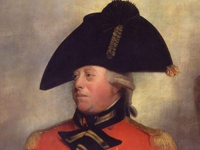 The King of King Street, George III, the British Monarch from 1760 to 1820 and how he looked when our community’s King St. was first laid out.