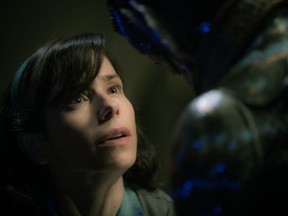 Sally Hawkins in the film THE SHAPE OF WATER. Photo by Kerry Hayes. © 2017 Twentieth Century Fox Film Corporation All Rights Reserved