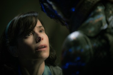 Sally Hawkins in the film THE SHAPE OF WATER. Photo by Kerry Hayes. © 2017 Twentieth Century Fox Film Corporation All Rights Reserved