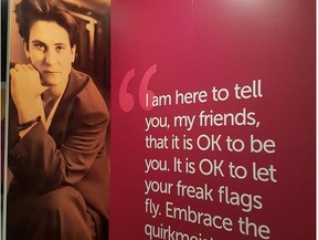 Part of a display on singer-songwriter k.d. Lang at the National Music Centre in Calgary. IAN SHANTZ/POSTMEDIA