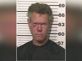 Randy Travis is seen in an undated mug shot. (Police Handout)