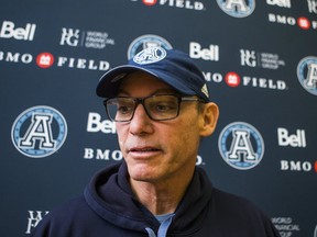 Argonauts head coach Marc Trestman says he is excited for his players' opportunity at this week's Grey Cup. (Ernest Doroszuk/Toronto Sun)