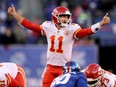 Alex Smith of the Kansas City Chiefs against the New York Giants on Nov. 19, 2017