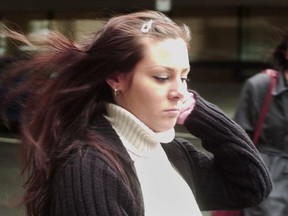 Kelly Ellard, pictured outside Vancouver Supreme Court in 2002, is serving a life sentence for beating and drowning 14-year-old Reena Virk in 1997.