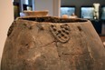 A jar from an archaeological site in Georgia, where researchers found the earliest evidence of winemaking in the world, is shown in this undated handout photo. Archeologists believe these jars were buried in the ground during the fermentation process -- a practice still done in Georgia today. THE CANADIAN PRESS/HO -Stephen Batiuk