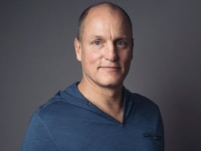 In this Oct. 26, 2017 photo, Woody Harrelson poses for a portrait to promote his upcoming film, "Three Billboards Outside Ebbing, Missouri" at The Four Seasons in Los Angeles. (Photo by Casey Curry/Invision/AP)