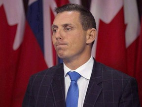 Ontario Provincial Conservative Leader Patrick Brown. THE CANADIAN PRESS/Peter Power