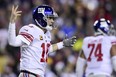 The New York Giants benched quarterback Eli Manning this week. (GETTY IMAGES)