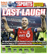Monday’s Toronto Sun sports cover.