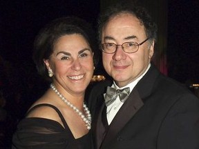 Barry Sherman, chairman and CEO of Apotex Inc., with his wife Honey