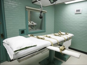 The green room in Huntsville, Texas will have another busy year with executions.
