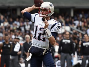 Tom Brady and the New England Patriots are heavy favourites against the Bills this week.(GETTY IMAGES)