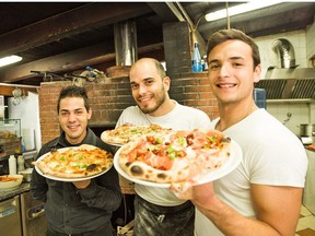 Sicily’s pizza, cooked in traditional wood-burning ovens, rivals Naples’ as Italy’s best. DOMINIC ARIZONA BONUCCELLI PHOTO