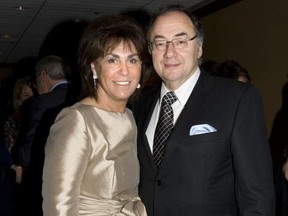 Honorees Barry Sherman, chairman and CEO of Apotex Inc., and his wife of 37 years Honey.