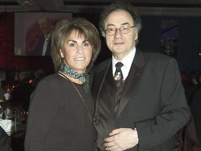 Barry Sherman, chairman and CEO of Apotex, and his wife Honey.