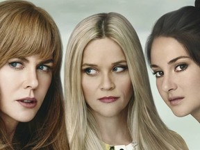 Nicole Kidman, Reese Witherspoon and Shailene Woodley from Big Little Lies.