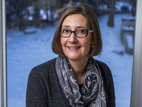 Hilary Beasley poses for a photo in her home in Toronto, Ont. on Wednesday December 13, 2017.