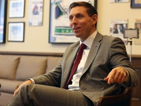 One-on-one with Patrick Brown, MPP and the leader of the Progressive Conservative Party in Toronto, Ont. on Monday December 18, 2017.
