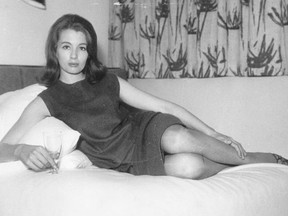 Christine Keeler, shown in a file photo from the early '60s, was a central figure in Britian's 'Profumo scandal', which brought about the resignation of John Profumo, the secretary of war in Harold Macmillan's Conservative government.