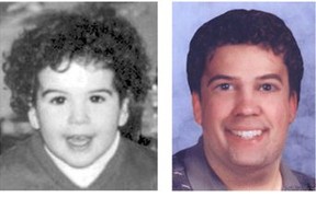 Jeffrey Andrew Dupres at the time of his 1980 disappearance and how he might look today.