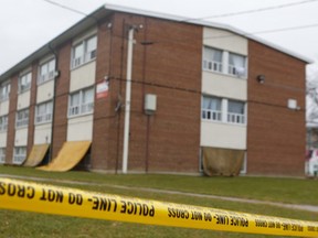 One occupant of a ground-floor apartment was killed and two others critically injured after a fire erupted at 5 Flemington Rd. in Toronto, Ont., on Monday, Dec. 5, 2017.