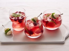 Cranberry & Bocconcini Gin Tonic - Dairy Farmers of Canada