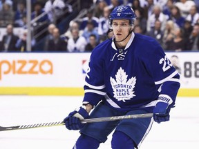 Toronto Maple Leafs defenceman Nikita Zaitsev. THE CANADIAN PRESS/Nathan Denette