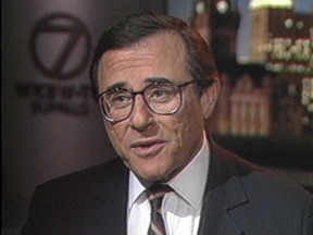 Irv Weinstein was a long-time anchor at WKBW in Buffalo. (WKBW/HO)