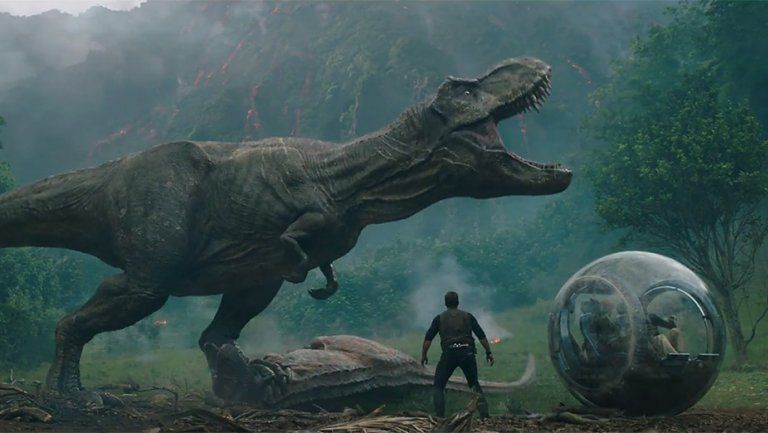 'Jurassic World: Fallen Kingdom' features dinosaurs on the run ...