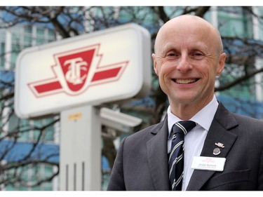 Andy Byford, Chief Executive Officer of the Toronto Transit Commission at TTC Headquarters on Tuesday December 19, 2017.