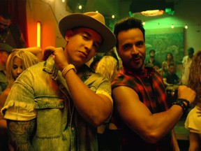 Luis Fonsi and Daddy Yankee's "Despacito," featuring Justin Bieber, was the top trending music video in Canada this year.