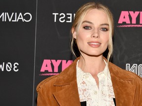 Margot Robbie attends the 'I, Tonya' New York Premiere at Village East Cinema on November 28, 2017 in New York City. (Photo by Dia Dipasupil/Getty Images)