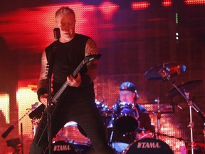 Metallica lead singer James Hetfield opens up with Hardwired as they brought their World Wired tour to the Rogers Centre in Toronto.
