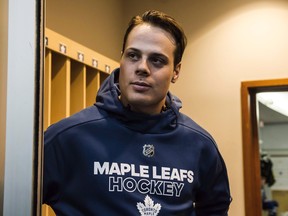 Toronto Maple Leaf forward Auston Matthews. (CHRISTOPHER KATSAROV/The Canadian Press files)