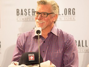 Newly elected Hall of Famer Jack Morris smiles during the press conference at the Major League Baseball winter meetings on Dec. 11, 2017