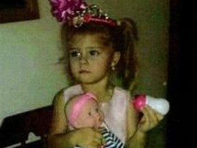 Three-year-old Mariah Woods vanished in the middle of the night from her home in North Carolina. MUST CREDIT: Onslow County Sheriff's Office.